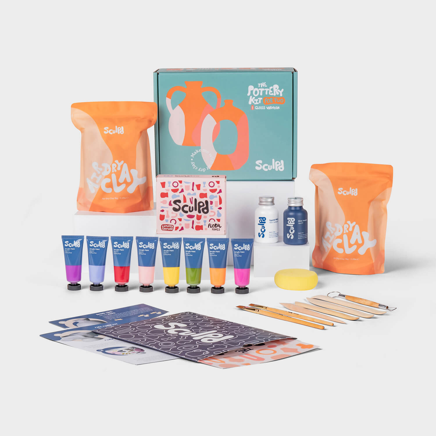 Sculpd Pottery Kit