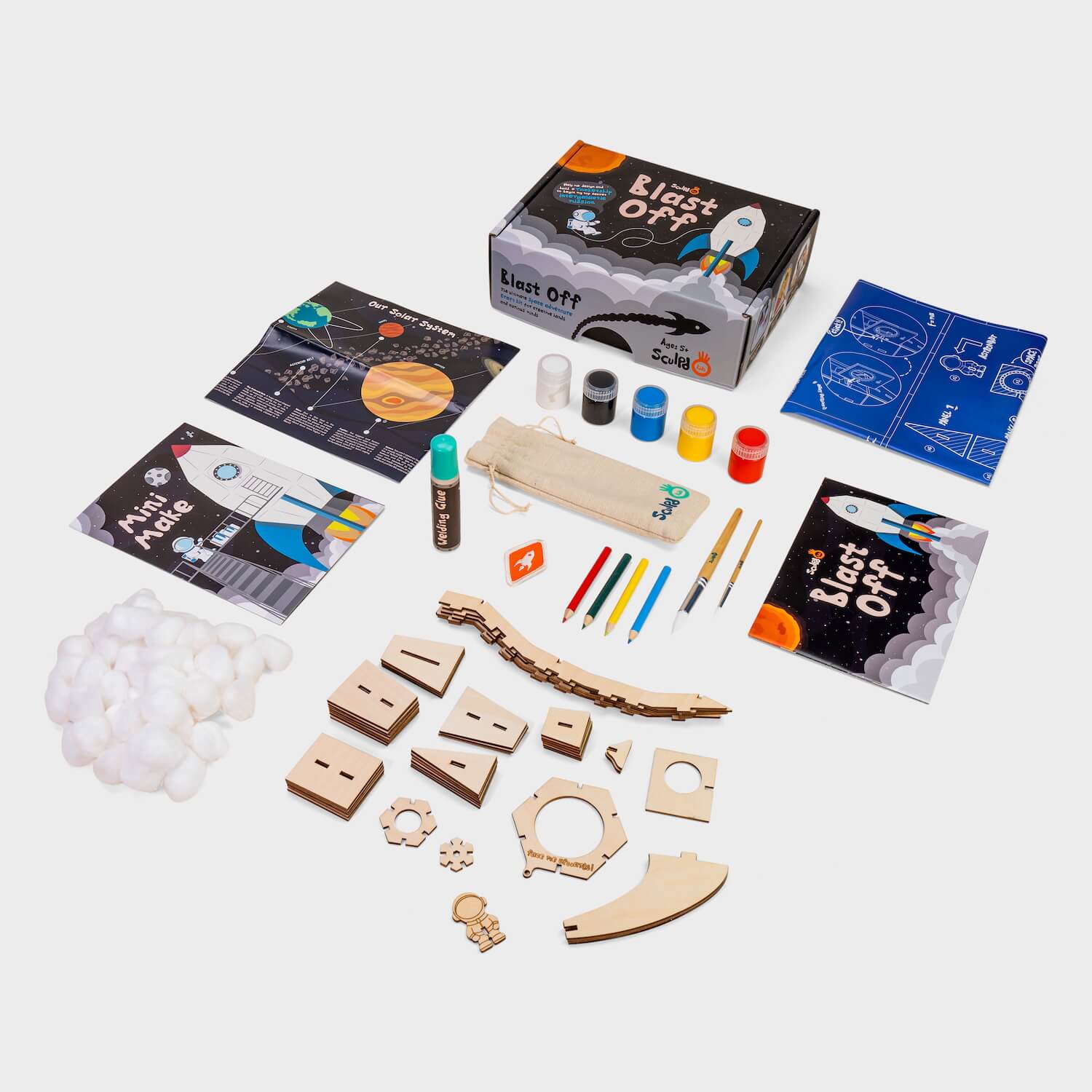 Sculpd Kids Rocket Making Kit