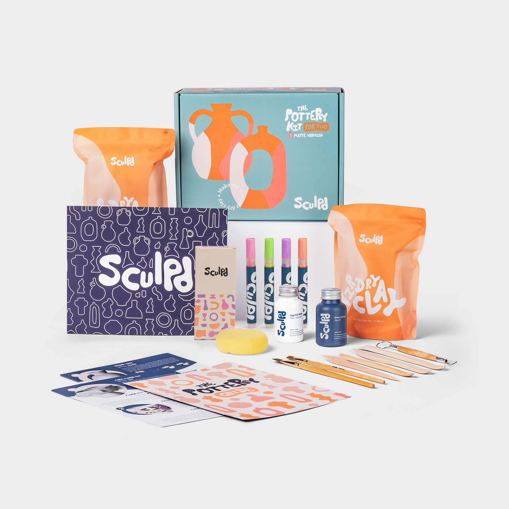 Sculpd Pottery Kit